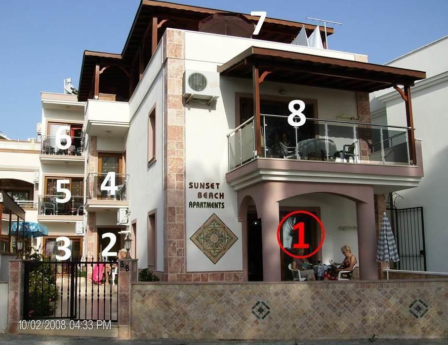 Sunset Beach Apartments Тургутрейс Стая снимка